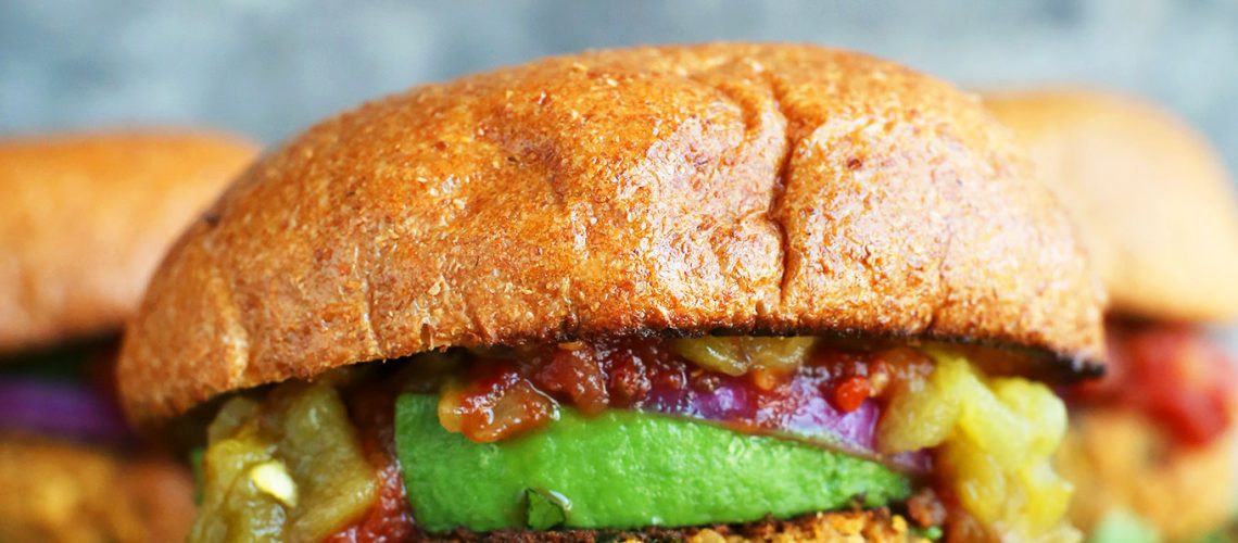 AMAZING-30-minute-Green-Chili-Veggie-Burgers-Tender-flavorful-subtly-spiced-and-SO-satisfying-vegan-glutenfree-recipe-mexican-healthy-minimalistbaker-easy