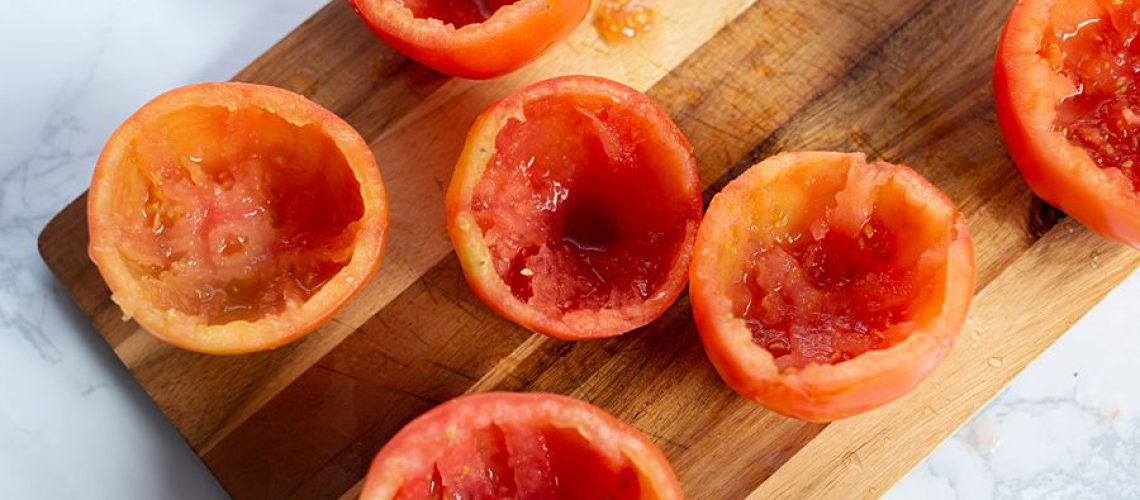 Italiaans gevulde tomaten